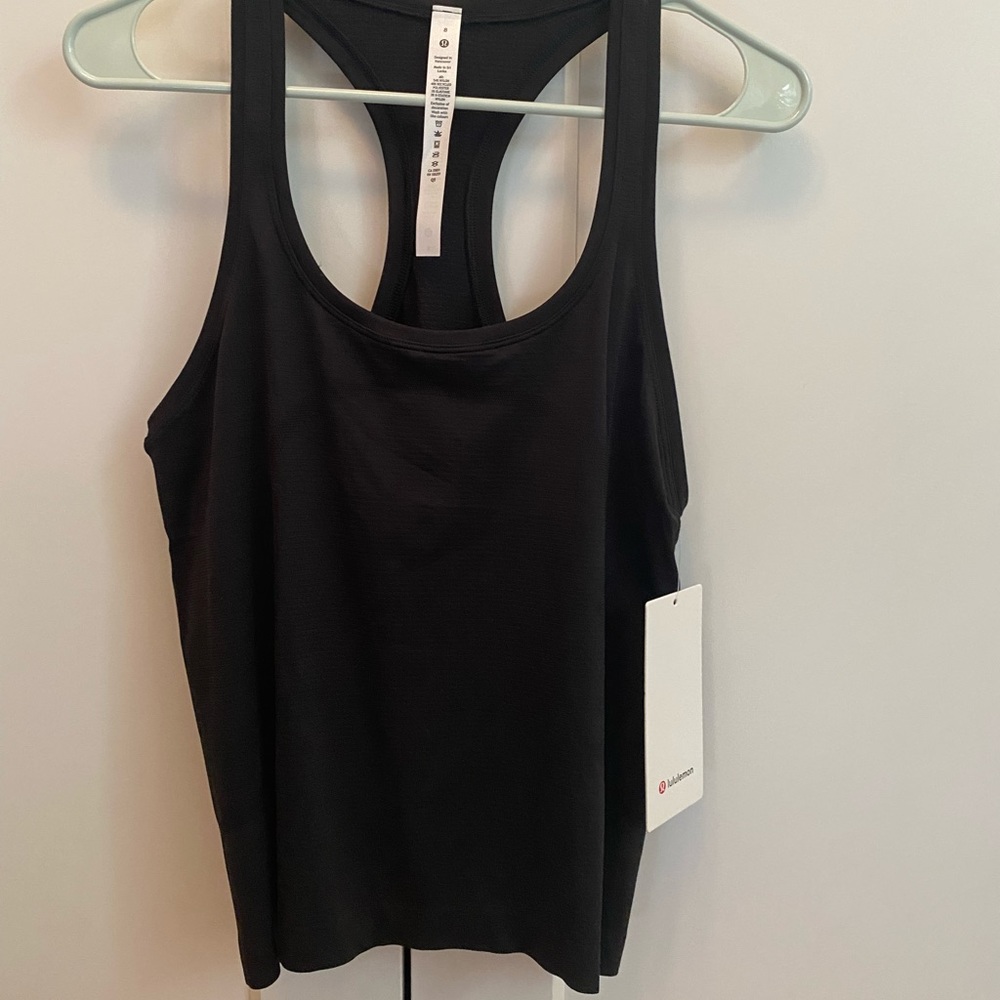 lululemon black tank top